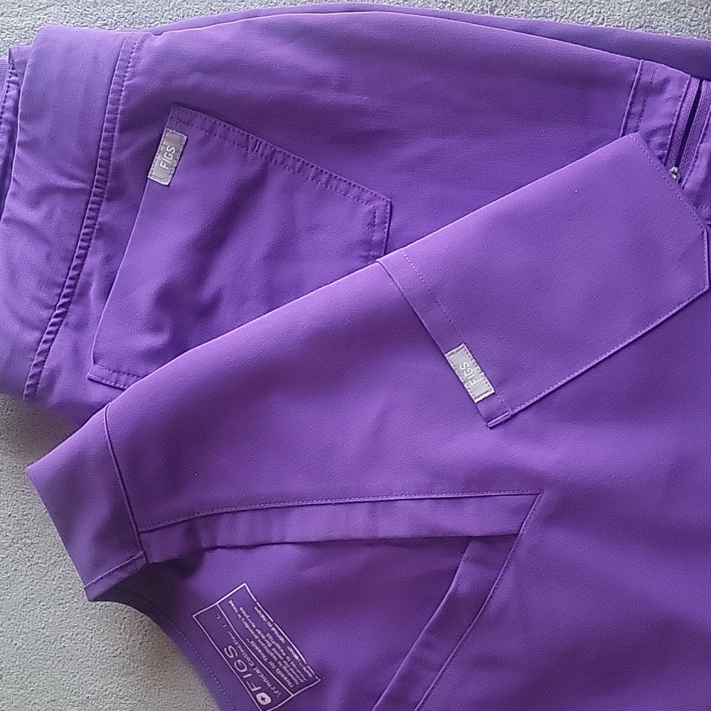 Figs Set Purple Size Large